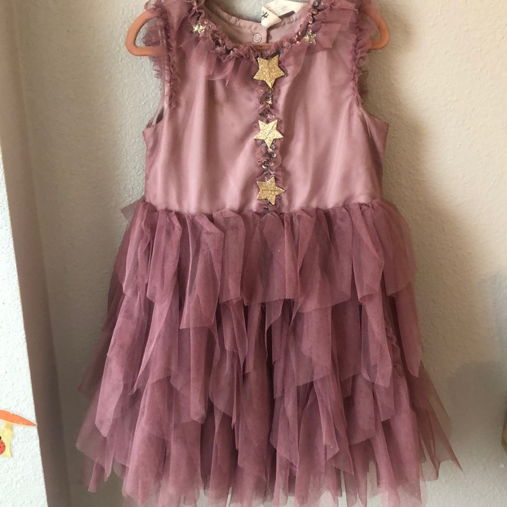 Mauve fairy dress size 1-2